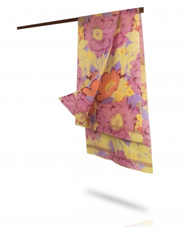 Палантин Женский SN40-FL.HEUREUSE/JAUNE